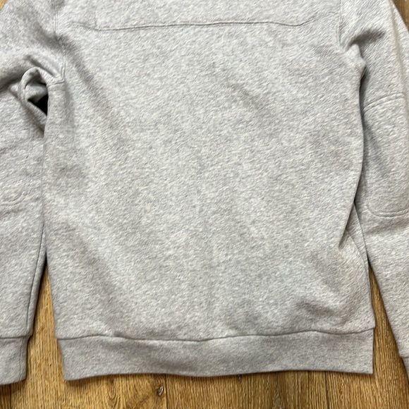 Frank & Oak Fleece Bomber Jacket in Vintage Gray Size M - Picture 5 of 9